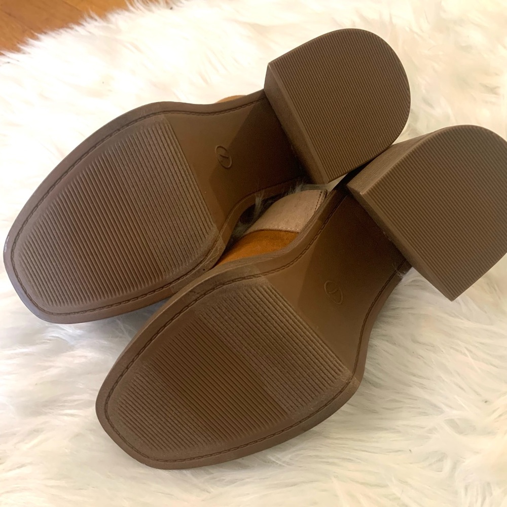 Universal Thread Tan and Brown Patchwork Platform… - image 9